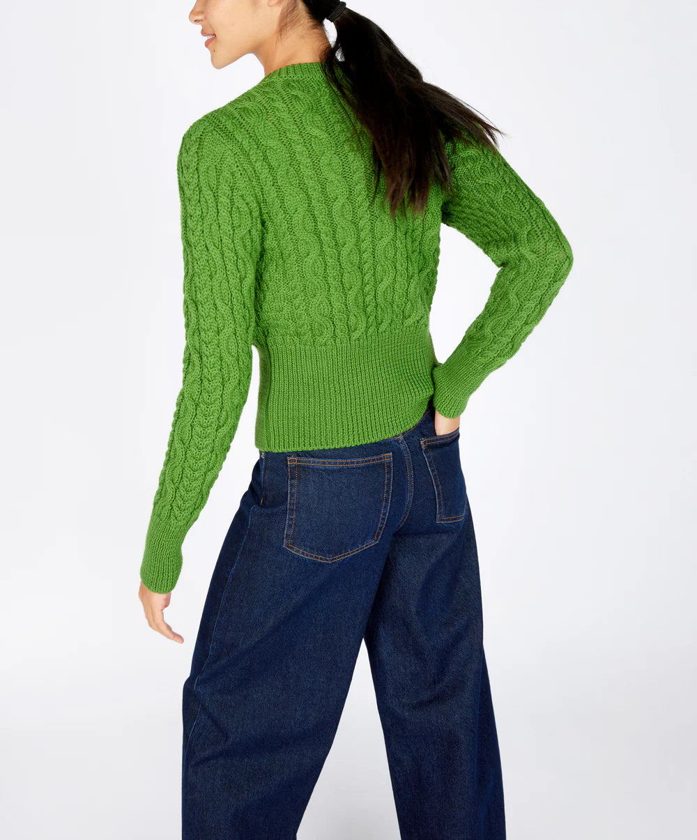Cropped Cardigan | Elva | Irelands Eye