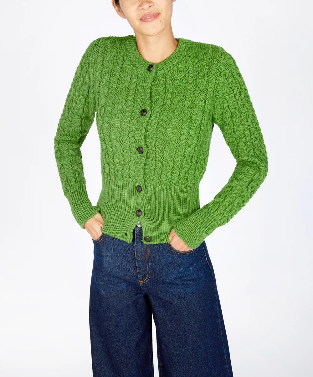 Cropped Cardigan | Elva | Irelands Eye