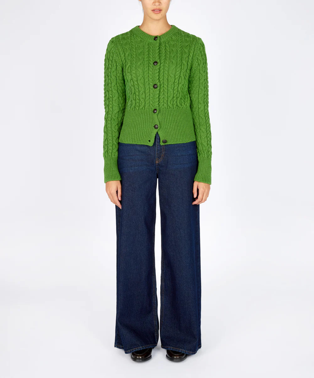 Cropped Cardigan | Elva | Irelands Eye