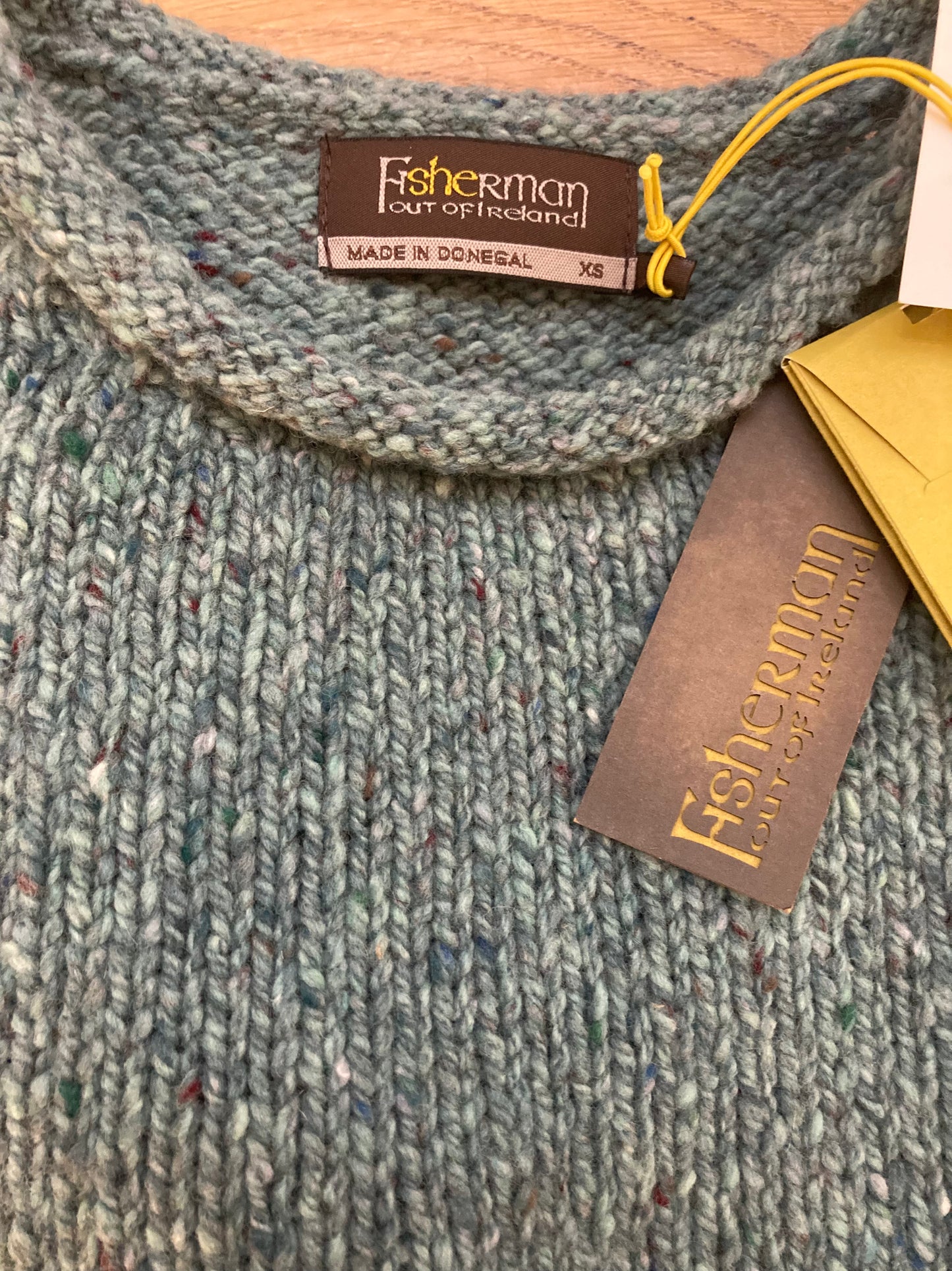 Wollen trui | Fleck Roll Neck