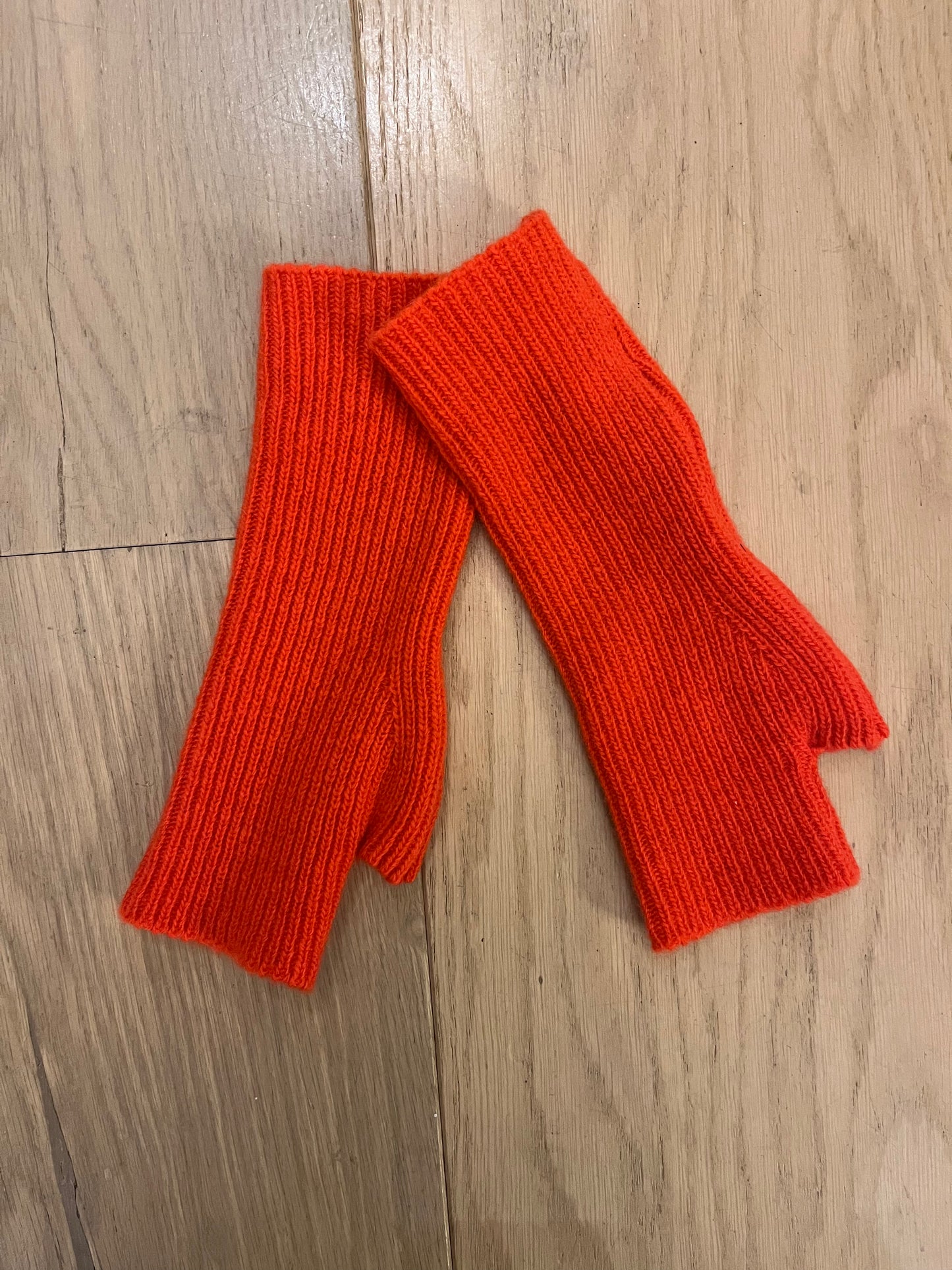 Wool Gloves | Orange