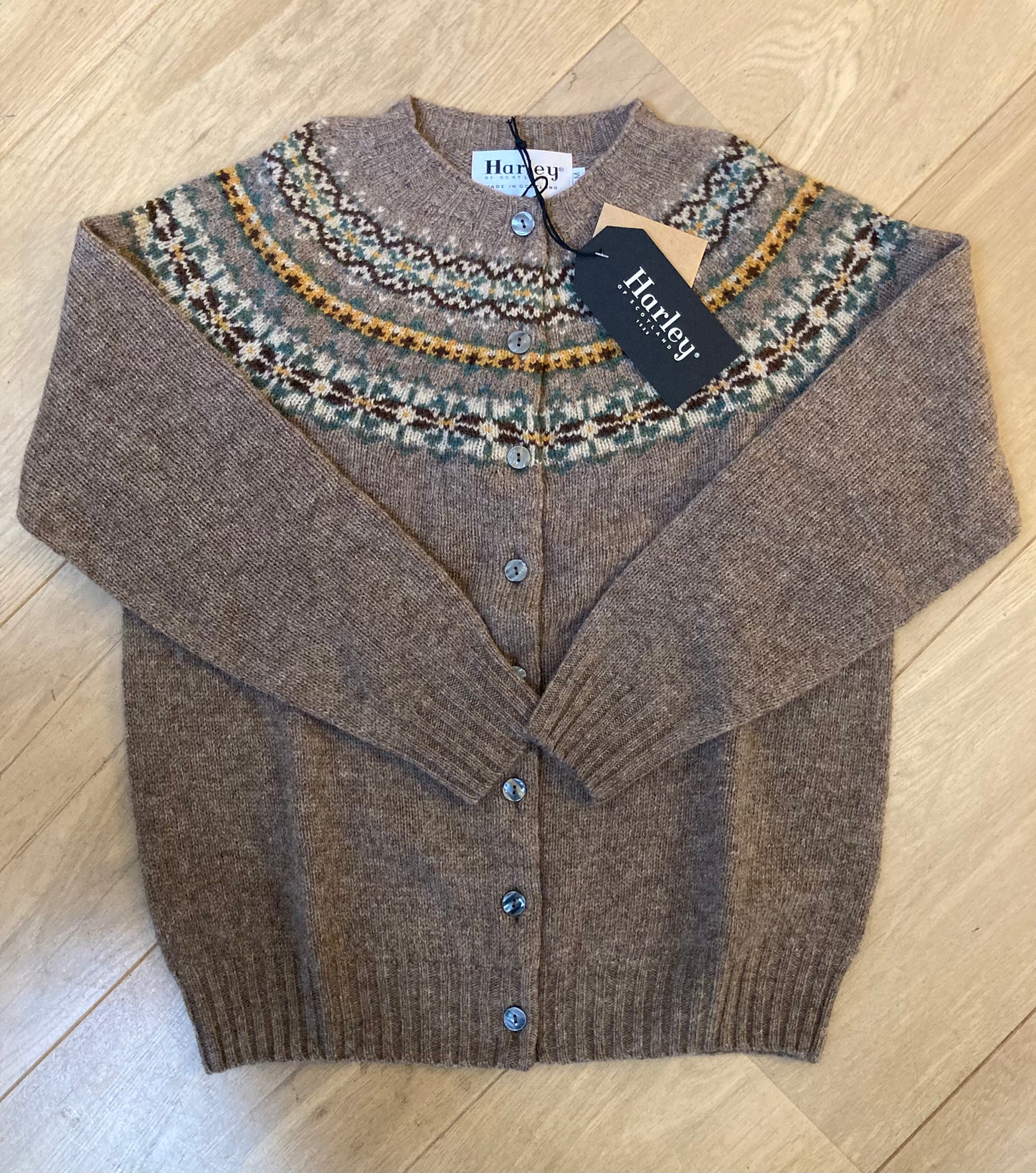 Wollen Vest | Fair Isle | Tundra