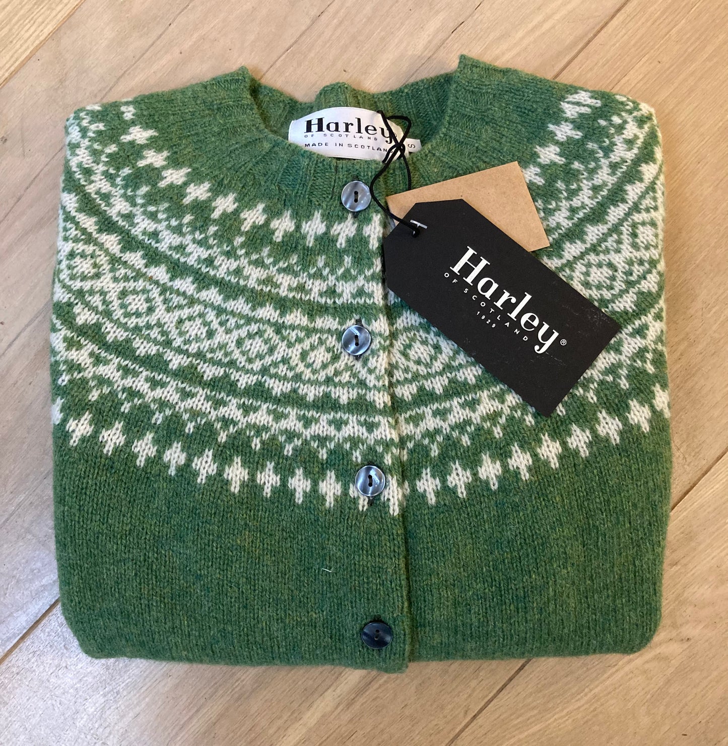 Wollen Vest | Fair Isle | Baize