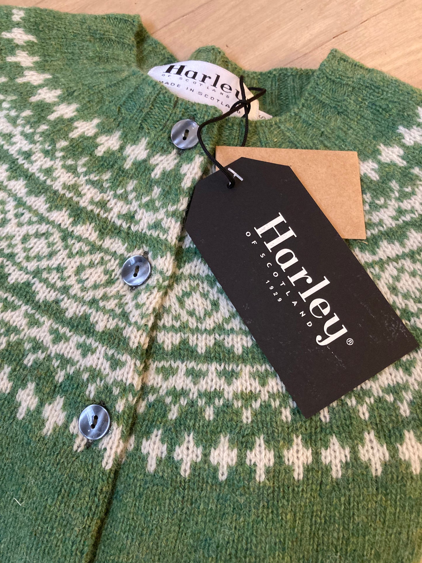 Wollen Vest | Fair Isle | Baize