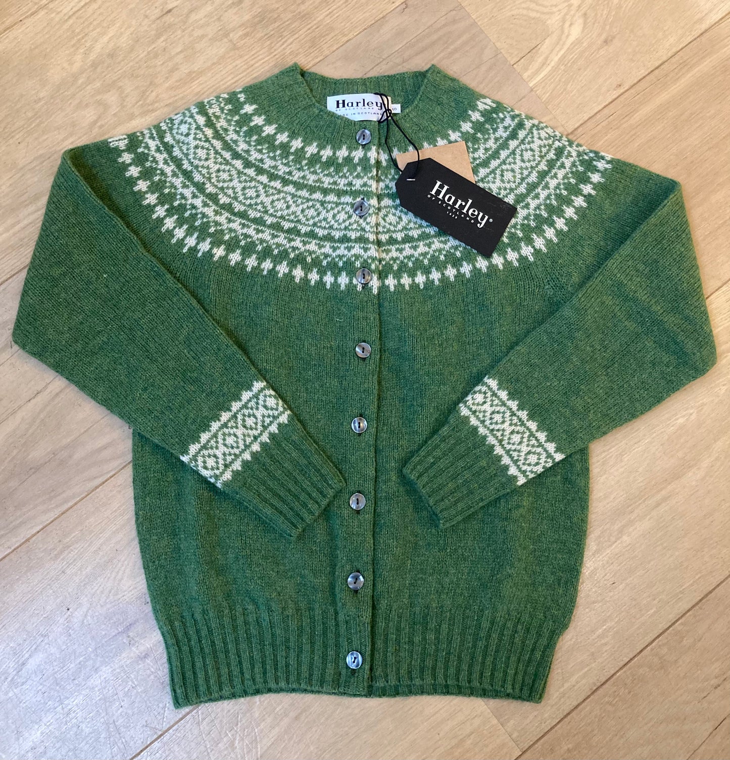 Wollen Vest | Fair Isle | Baize