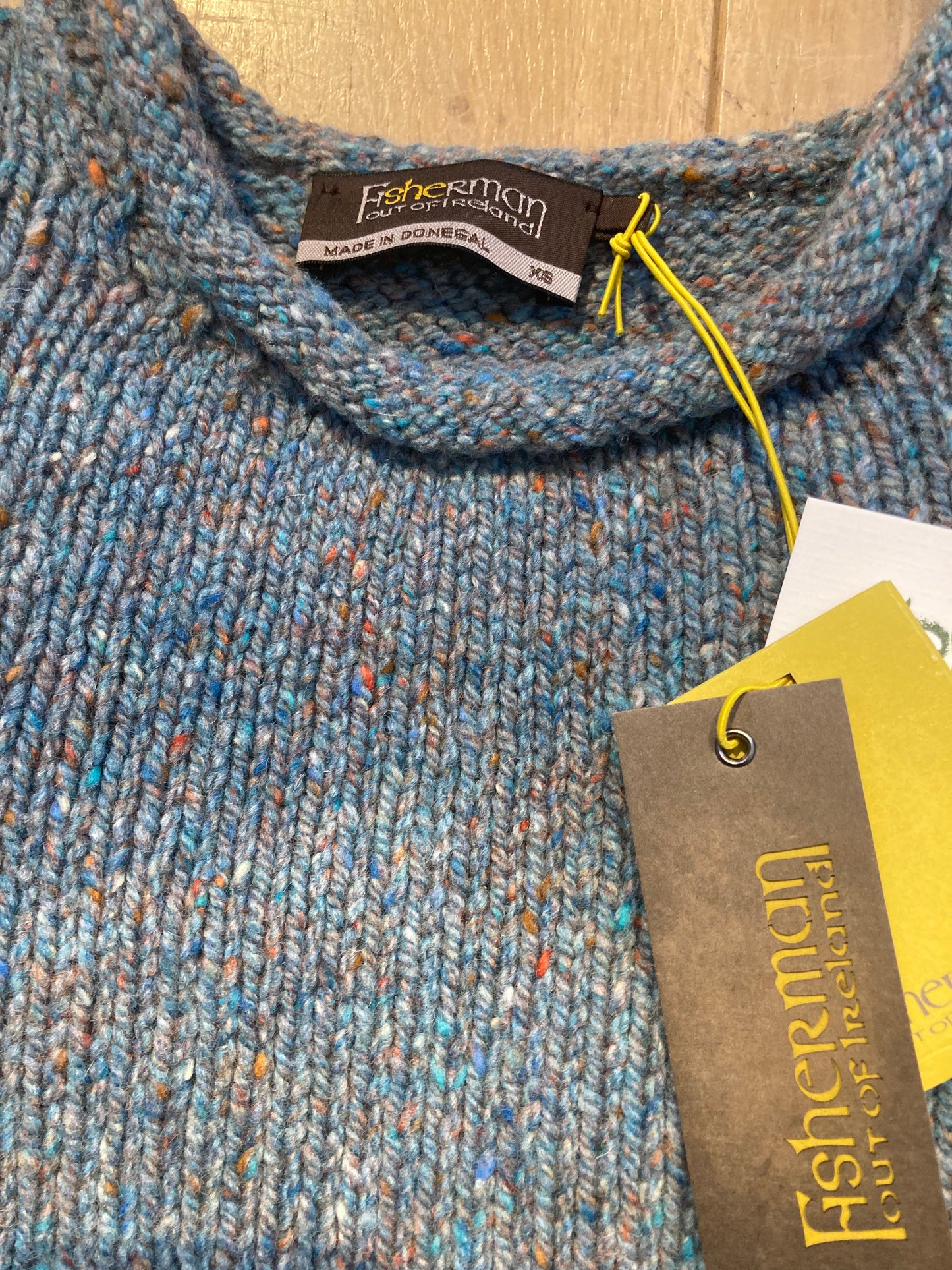 Wollen trui | Fleck Roll Neck