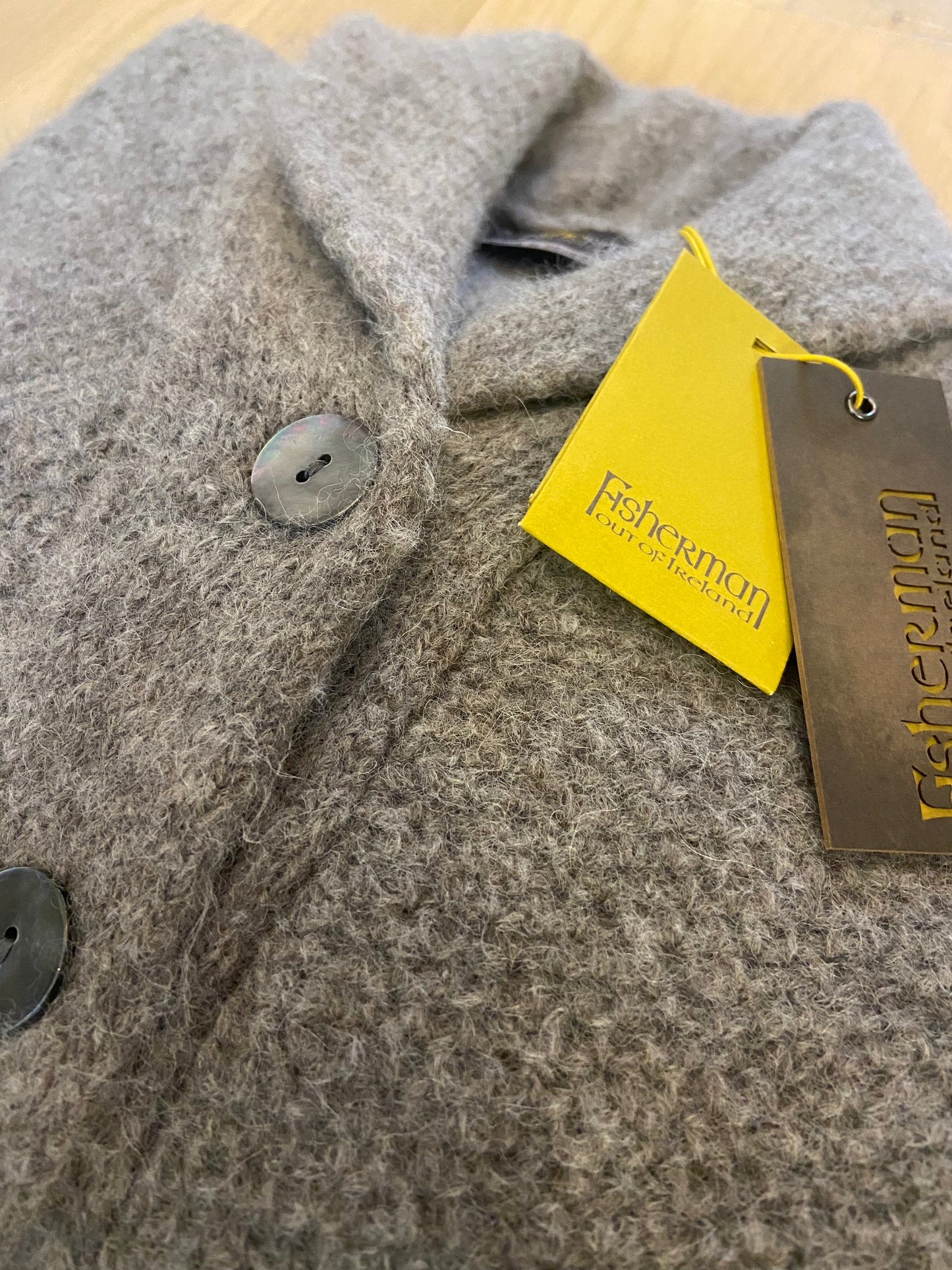 Wollen Vest Met Kraag | Alpaca