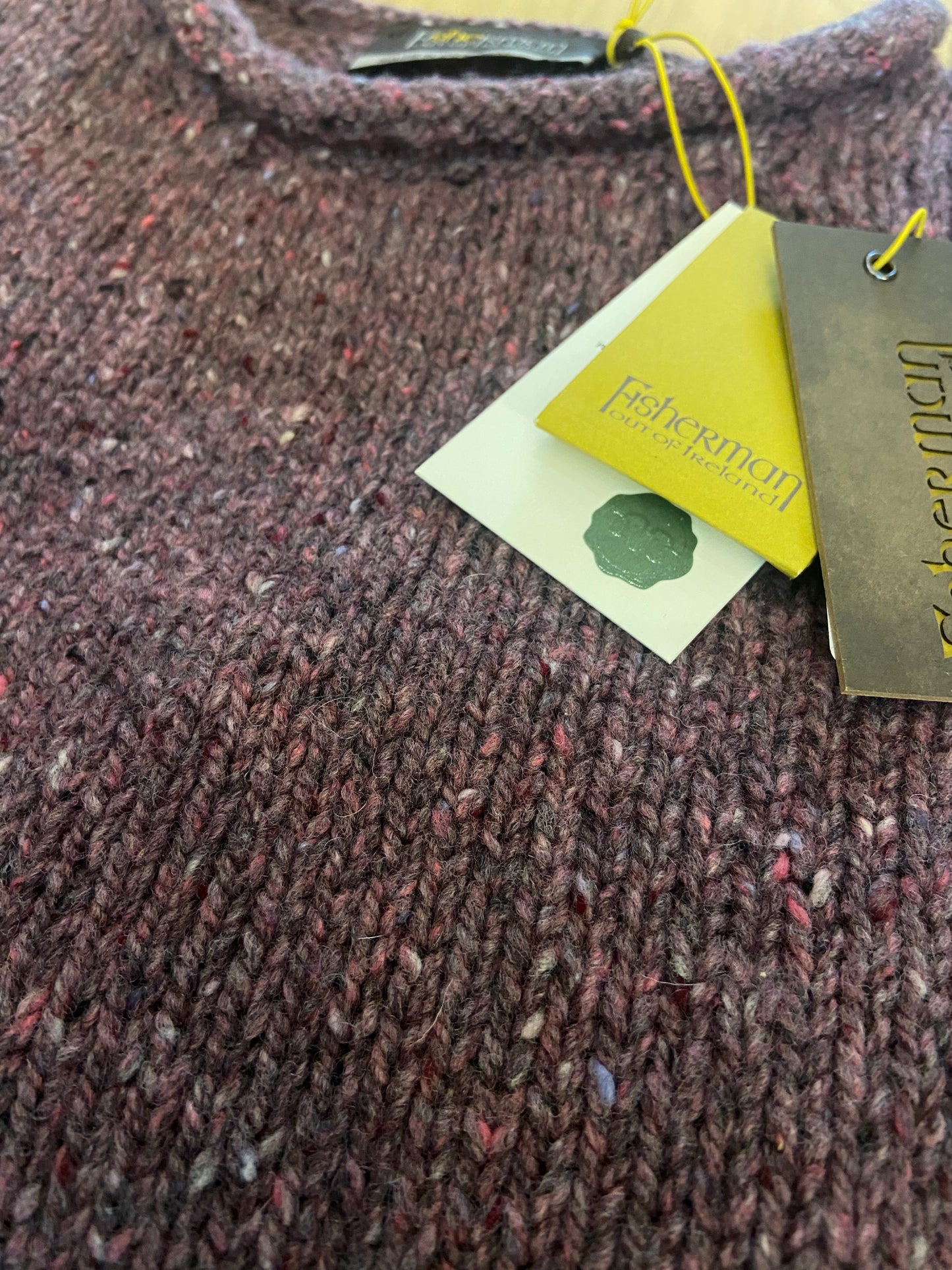 Wollen trui | Fleck Roll Neck