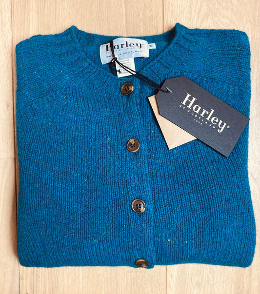 Gemêleerd Wollen Vest | Gigha - Harley of Scotland - Vesten