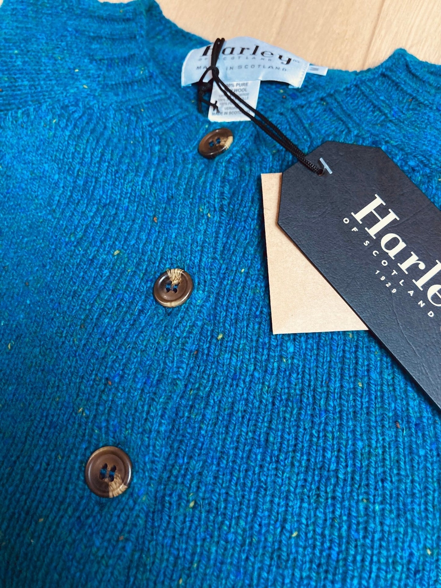 Gemêleerd Wollen Vest | Gigha - Harley of Scotland - Vesten