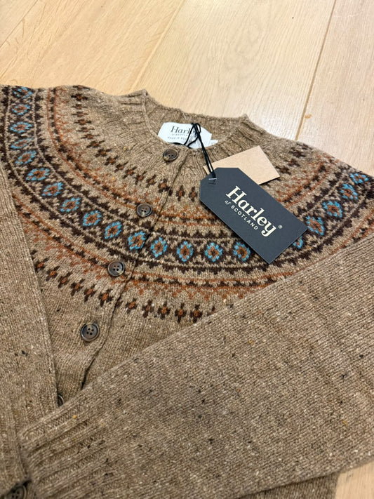 Harley of Scotland Fair Isle Vest Dames | Knoydart - Harley of Scotland-Vesten