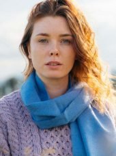 Merino Sjaal | Lapis Blauw No. 103 - john hanly - Accessoires