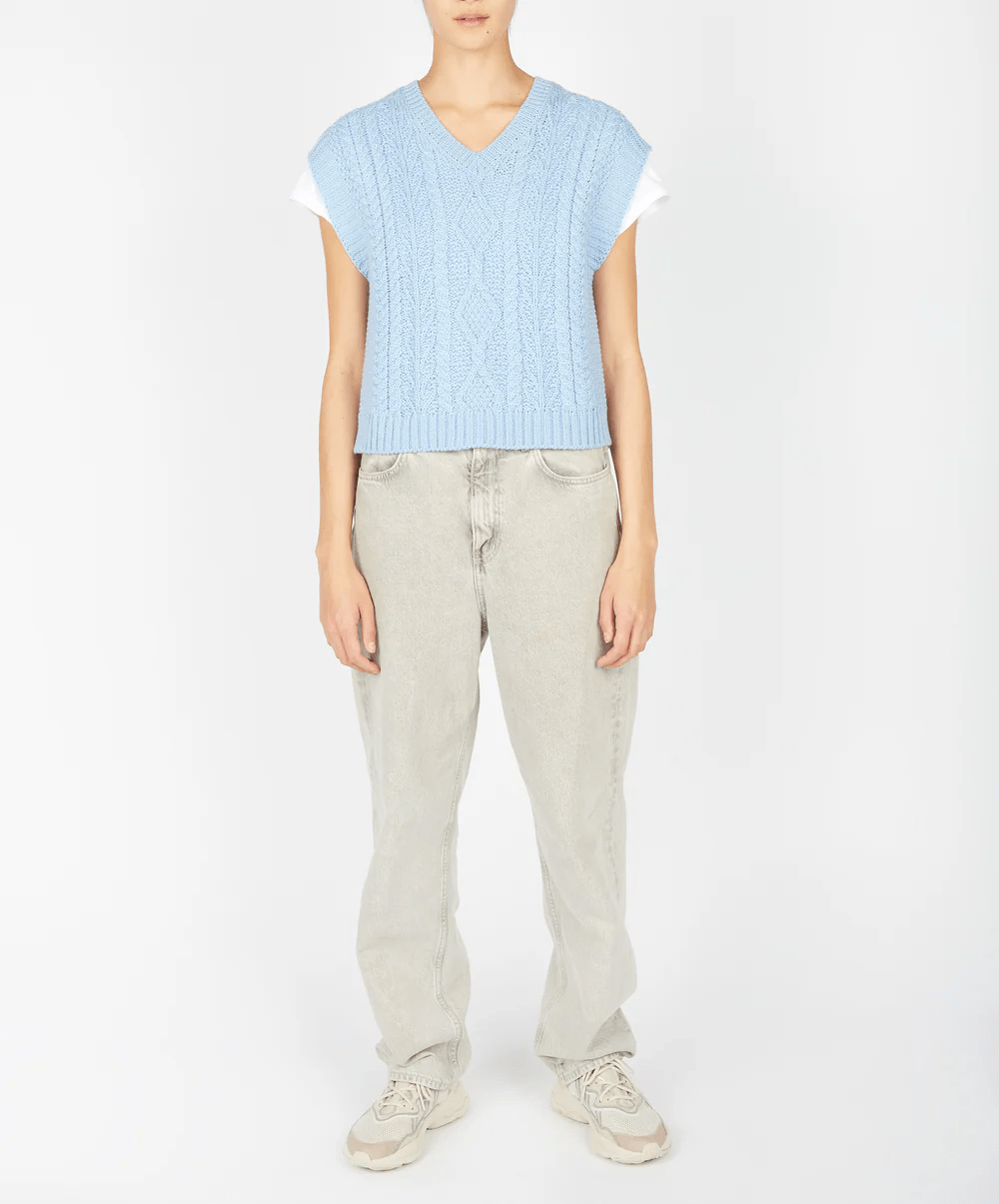 Sweetpea | Wollen Kabel Spencer - Irelands Eye - Truien