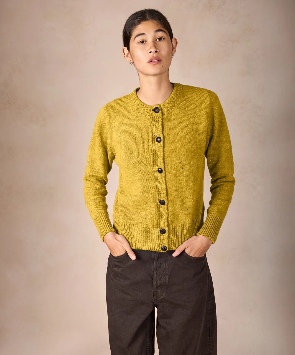 Wollen Vest | Dames | Cassia Cashmere Cardigan - Irelands Eye Knitwear-Wollen Vest
