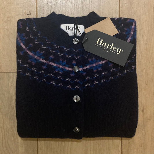 Wollen Vest | Dames | Fair Isle Patroon - Harley of Scotland - Vesten
