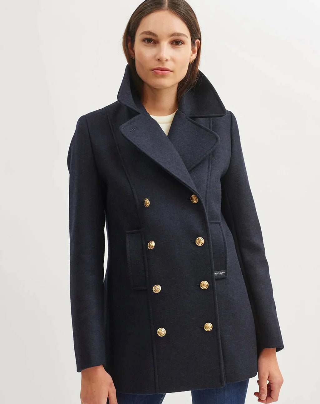 Wollen Jassen - Peacoat Jas Dames -  Het Wolhuisje