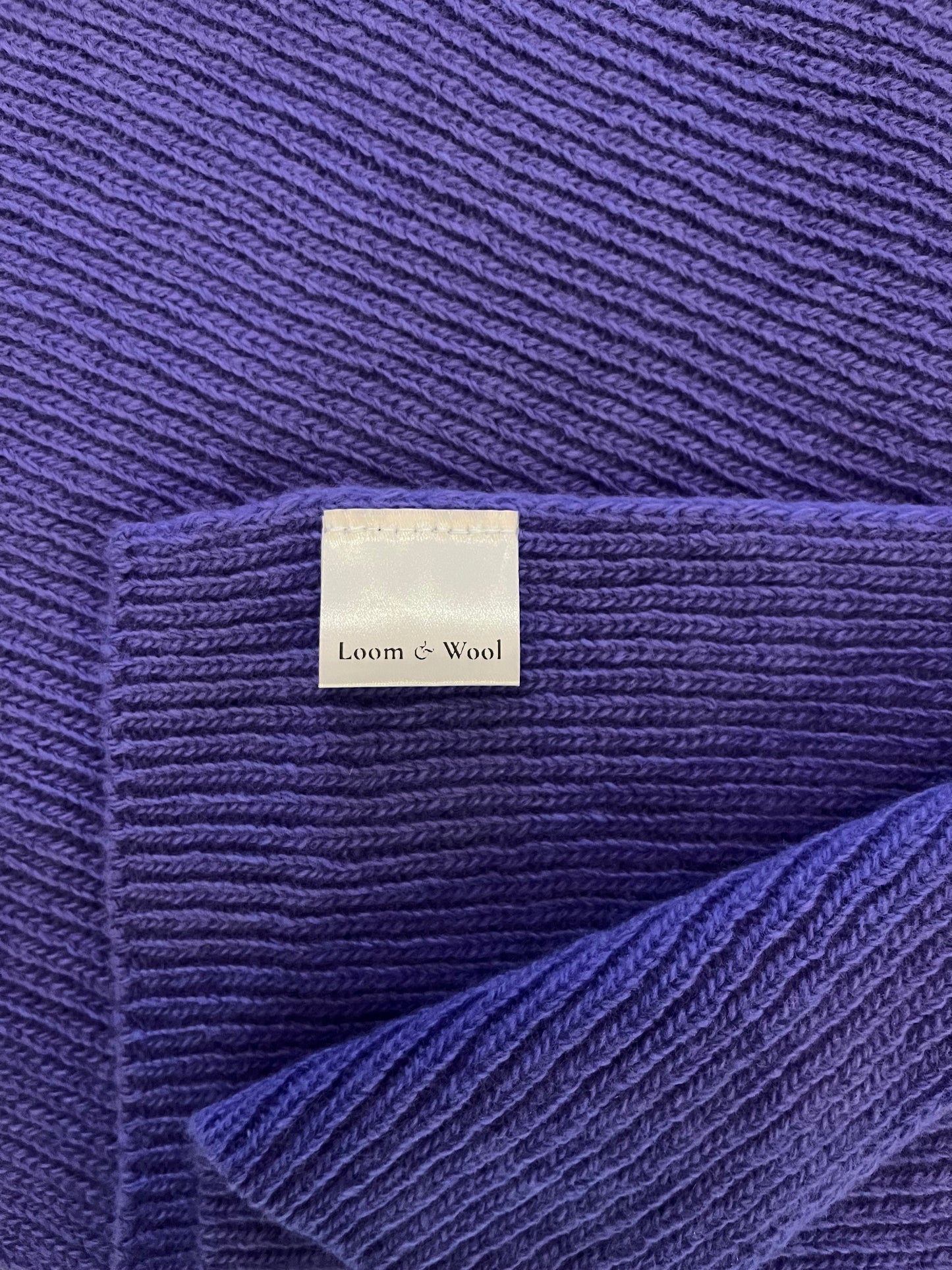 Wollen Sjaal | Paars