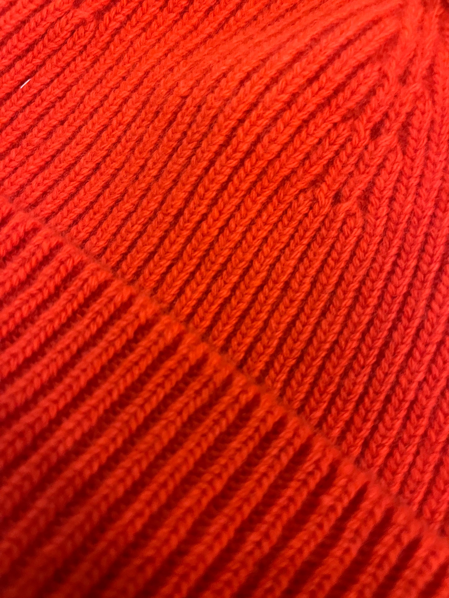Wool Beanie | Orange