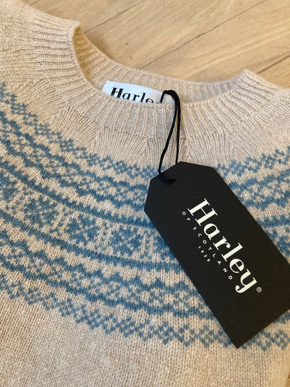 Wollen Trui | Fair Isle | Oatmeal