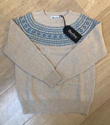 Wollen Trui | Fair Isle | Oatmeal