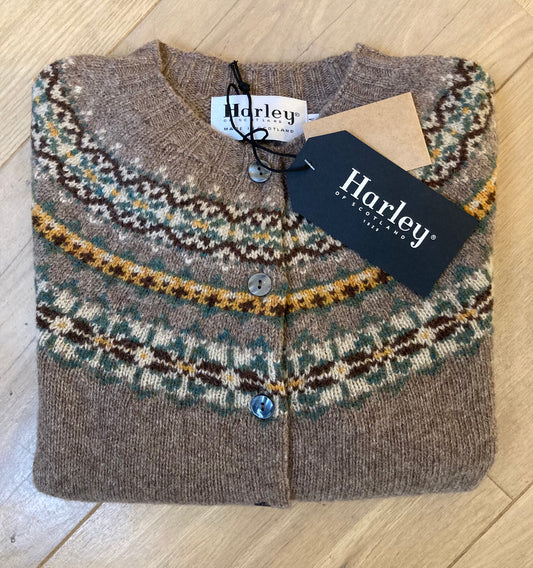 Wollen Vest | Fair Isle | Tundra
