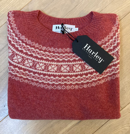 Wollen Trui | Fair Isle | Cinder