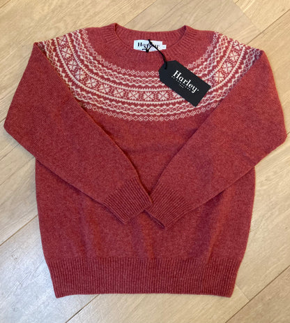 Wollen Trui | Fair Isle | Cinder