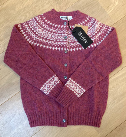Wollen Vest | Fair Isle | Zinnia