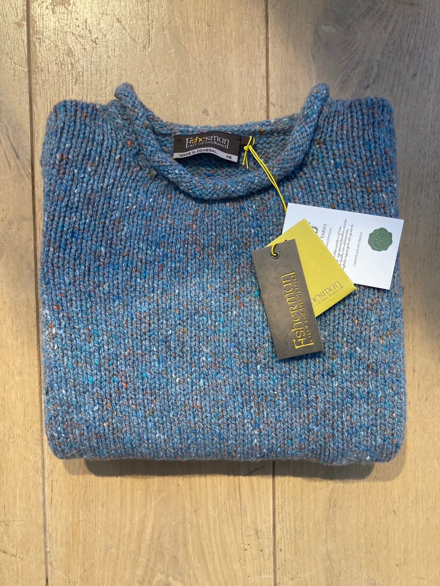 Wollen trui | Fleck Roll Neck