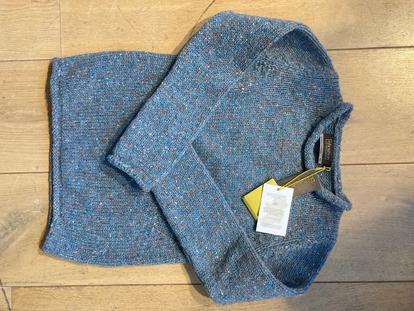 Wollen trui | Fleck Roll Neck