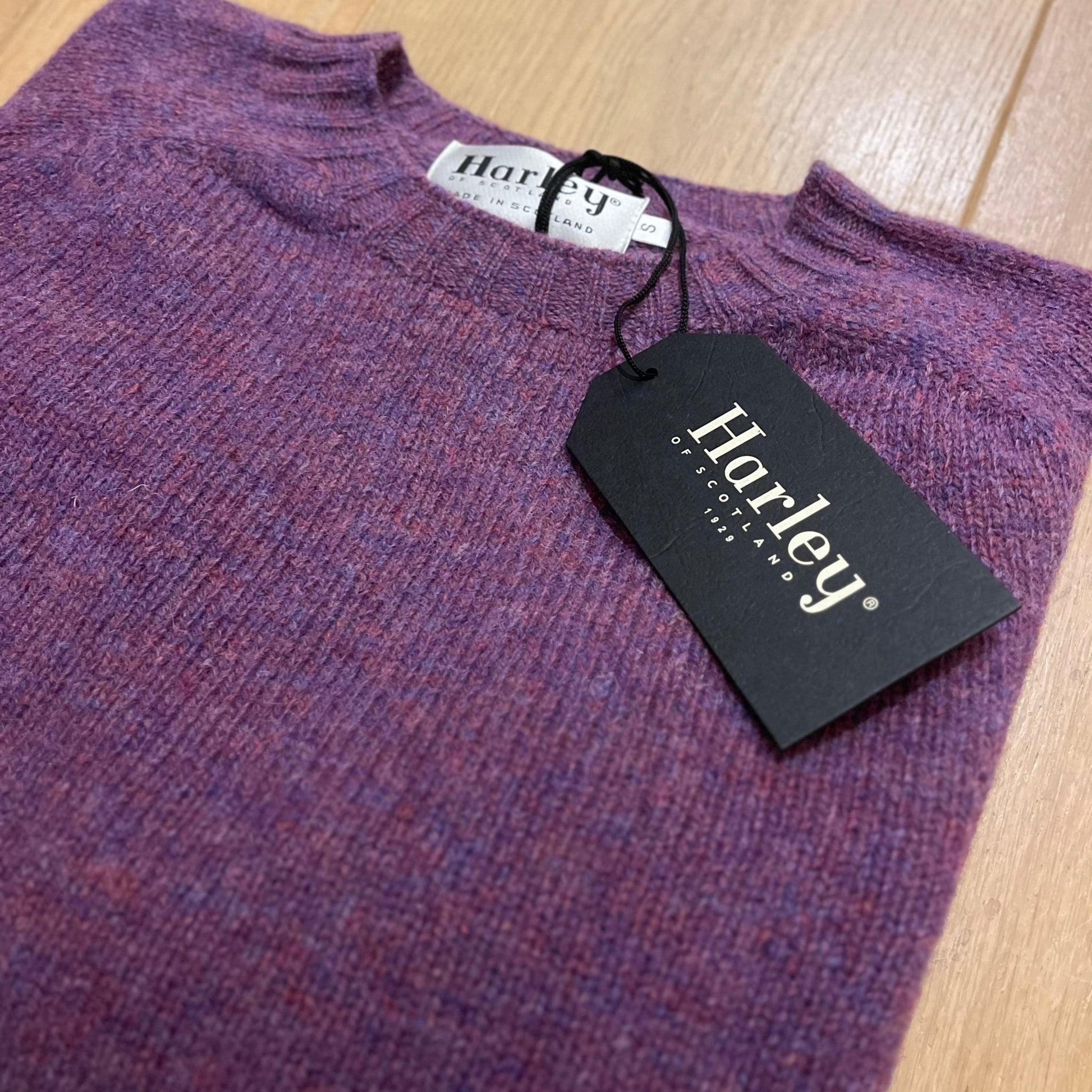 Gemêleerd Wollen Trui | Calluna - Harley of Scotland - Truien