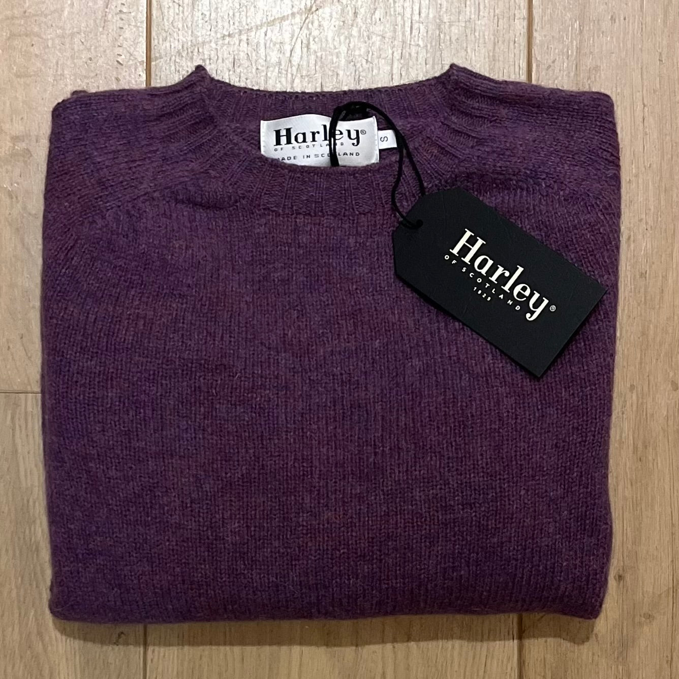 Gemêleerd Wollen Trui | Calluna - Harley of Scotland - Truien