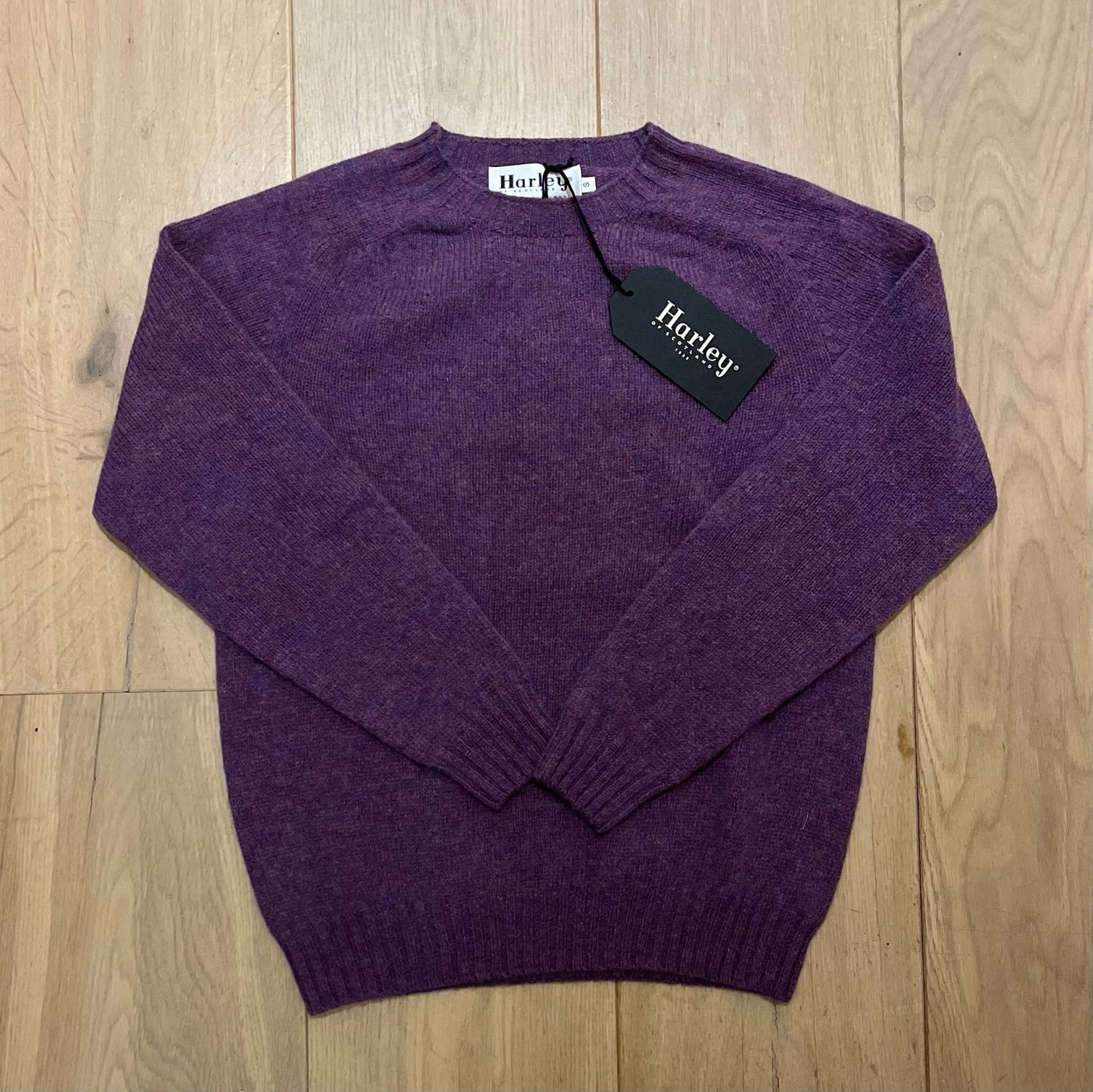 Gemêleerd Wollen Trui | Calluna - Harley of Scotland - Truien