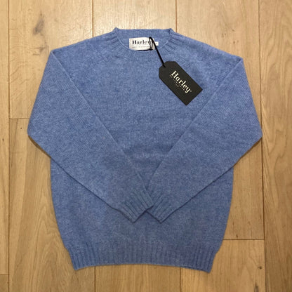 Gemêleerd Wollen Trui | Glacier - Harley of Scotland - Truien