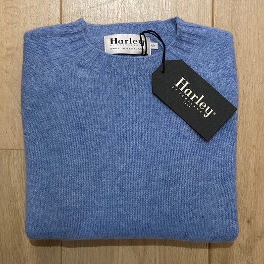 Gemêleerd Wollen Trui | Glacier - Harley of Scotland - Truien
