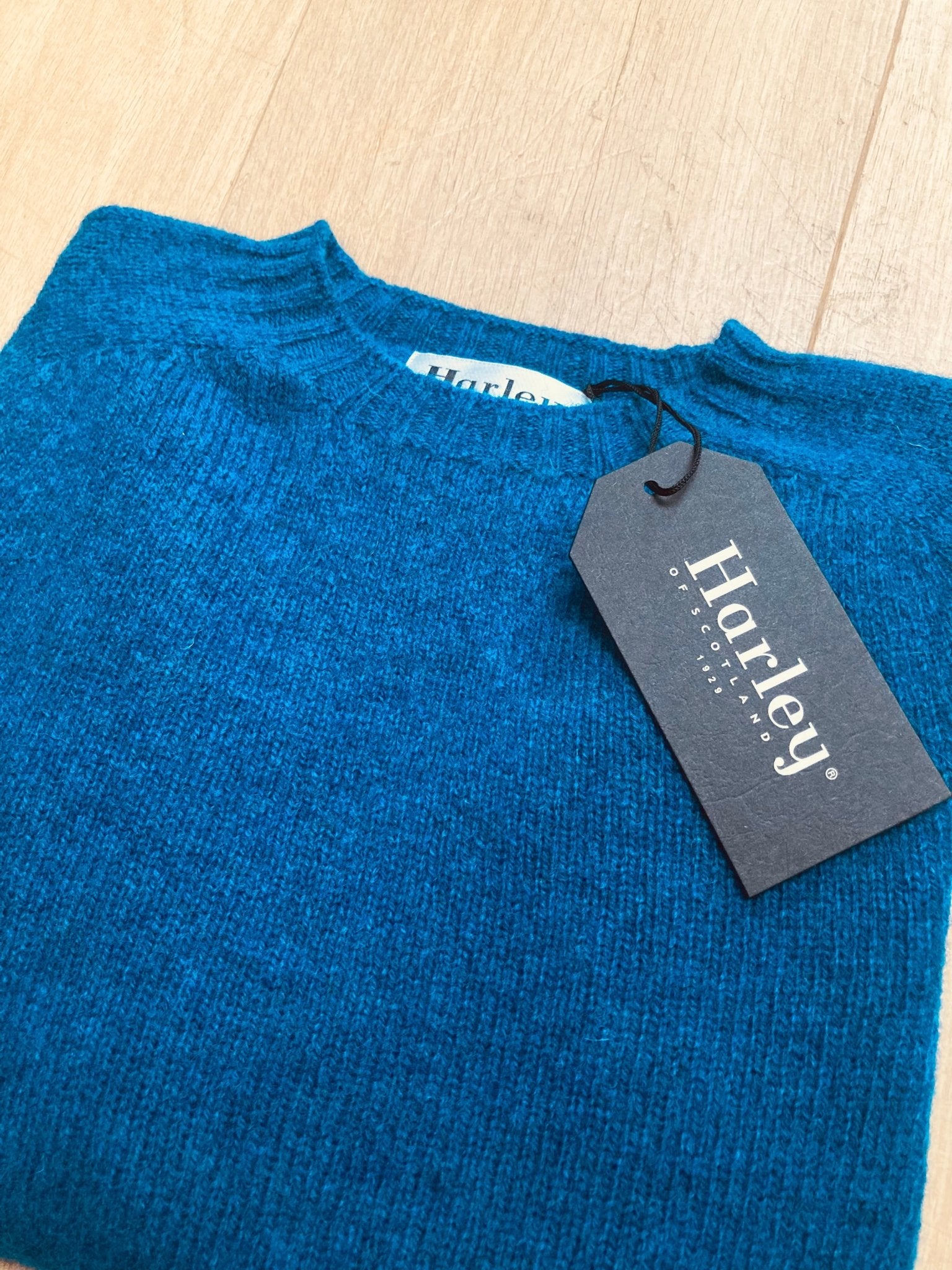 Gemêleerd Wollen Trui | Neptune - Harley of Scotland - Truien