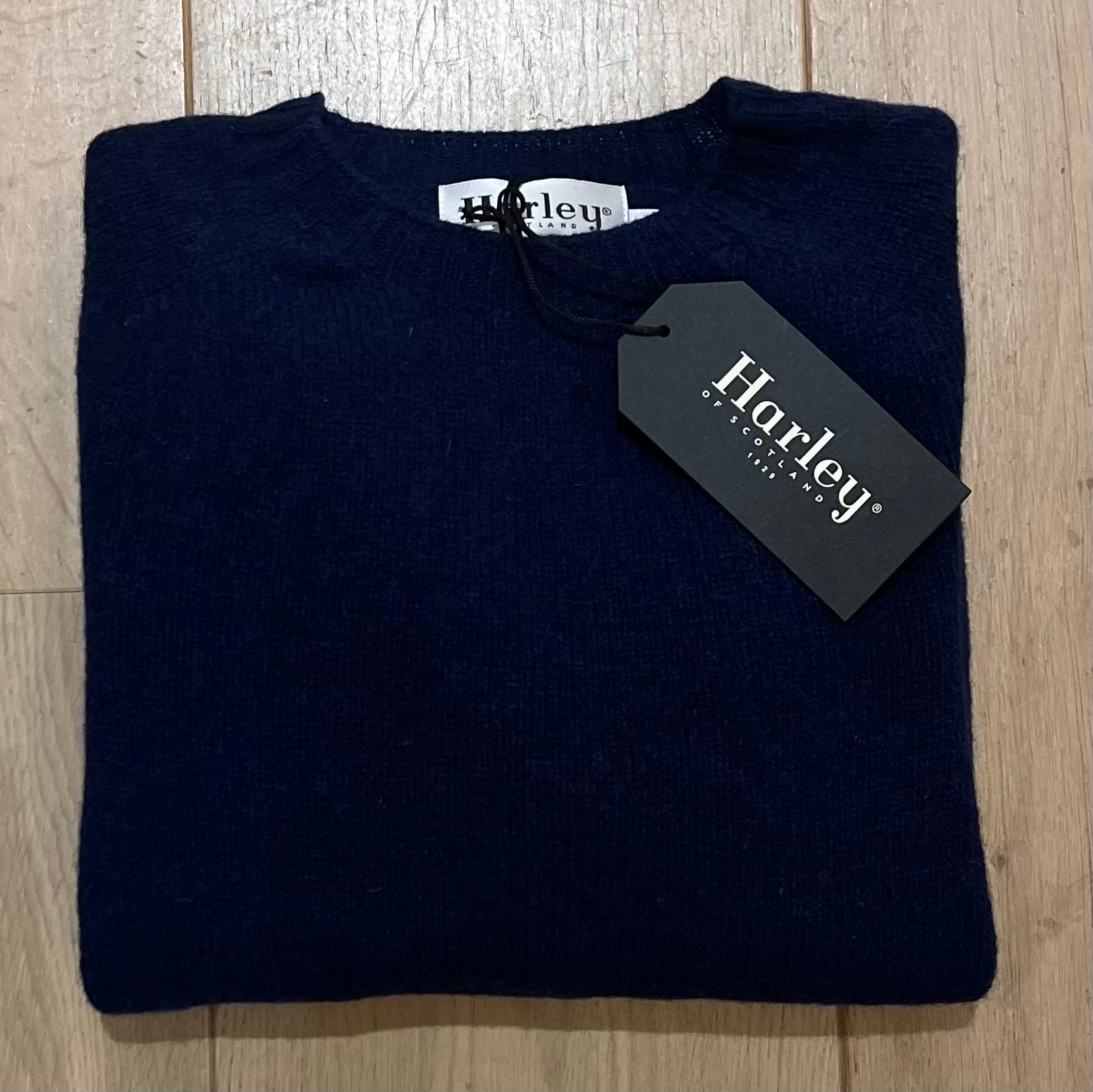 Gemêleerd Wollen Trui | Nightsky - Harley of Scotland - Truien