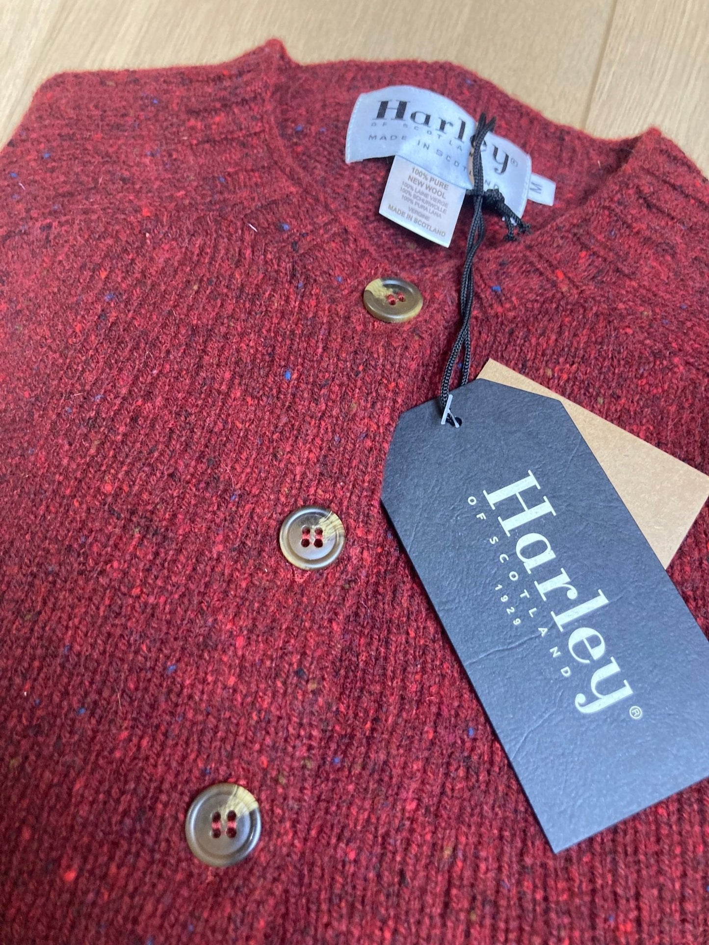 Gemêleerd Wollen Vest | Tiree - Harley of Scotland - Vesten