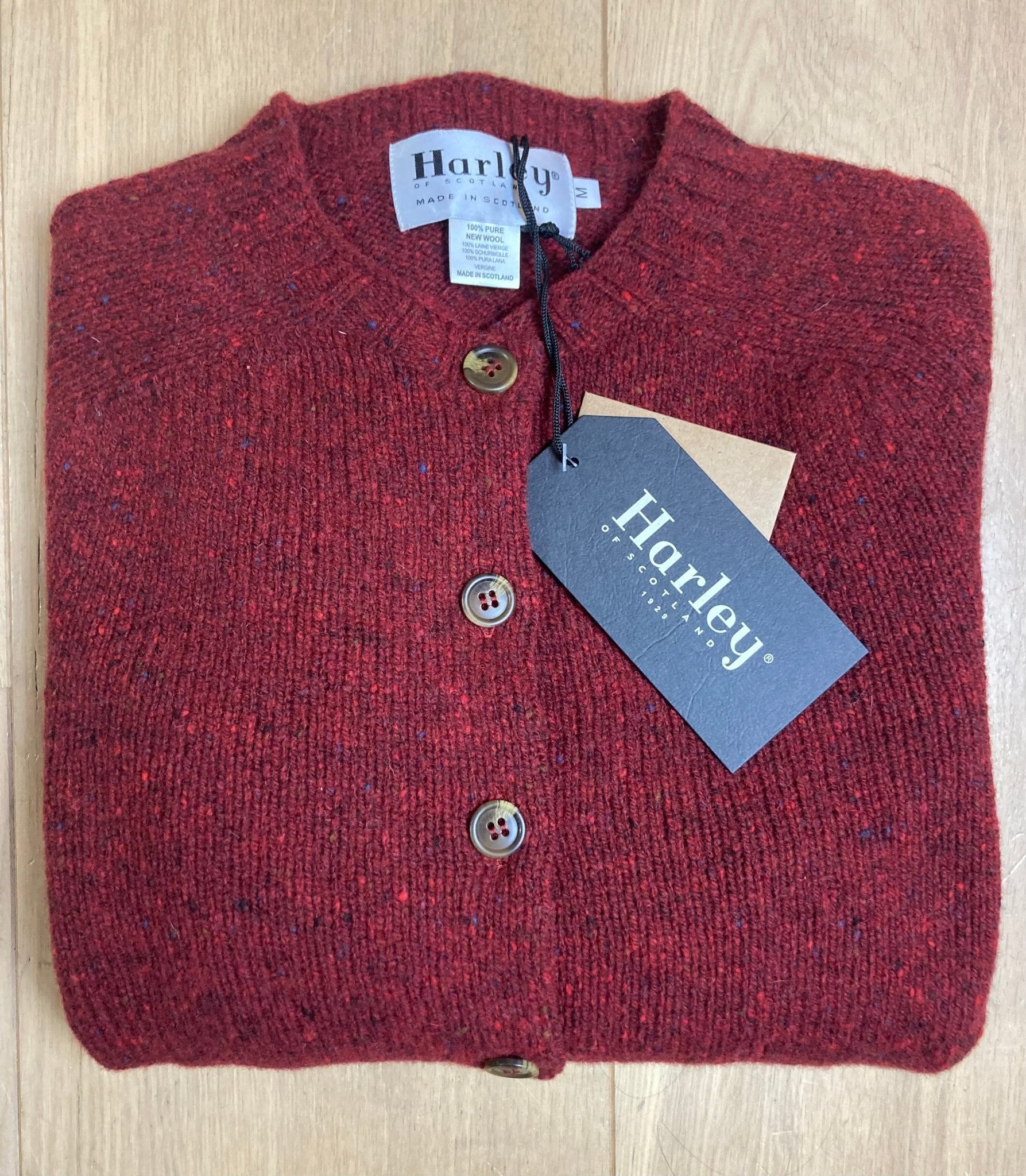 Gemêleerd Wollen Vest | Tiree - Harley of Scotland - Vesten