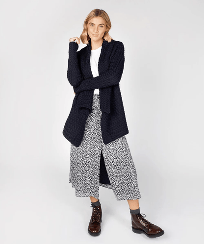 Glenross Waterfall | Lang Vest - Irelands Eye Knitwear - Vesten