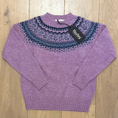 Harley of Scotland Fair Isle Trui Dames | Sweetpea - Harley of Scotland-Vesten