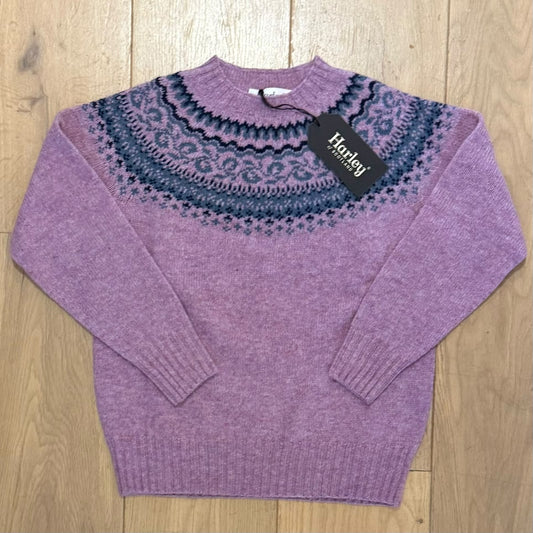 Harley of Scotland Fair Isle Trui Dames | Sweetpea - Harley of Scotland-Vesten