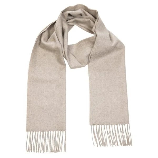 Merino Sjaal | Beige No. 119 - john hanly - Accessoires