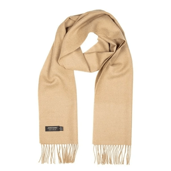 Merino Sjaal | Camel No. 113 - john hanly - Accessoires