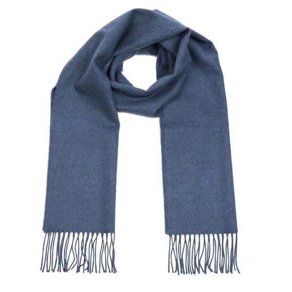 Merino Sjaal | Jeans Blauw No. 158 - john hanly - Accessoires