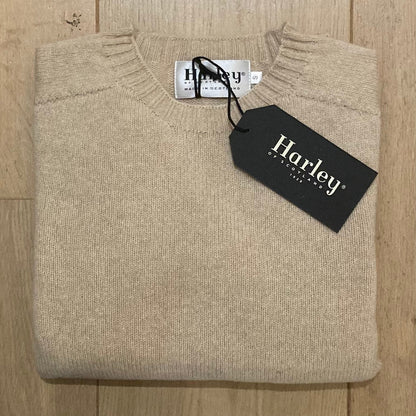 Trui | Oatmeal | Extra Zachte Lamswol - Harley of Scotland - Truien