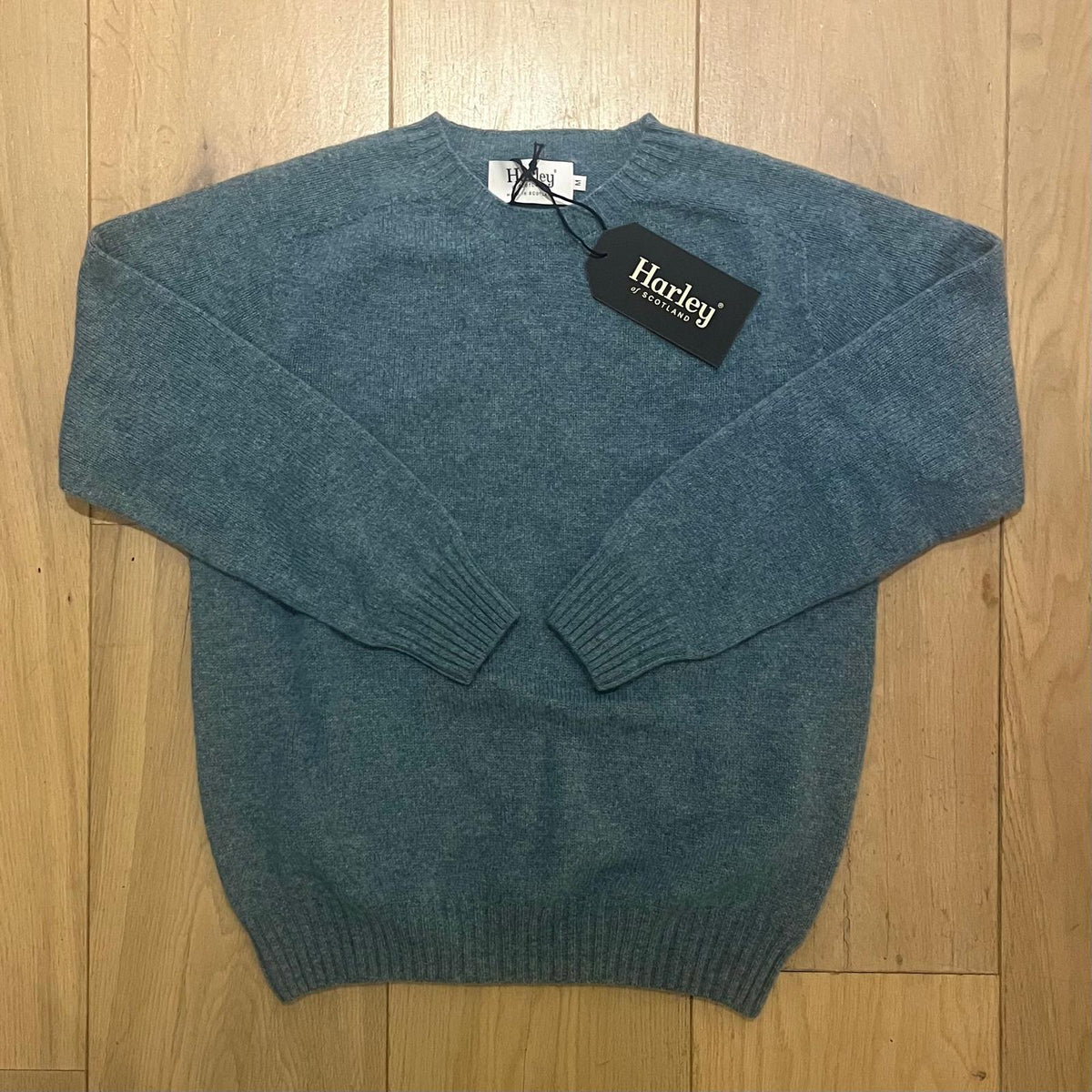 Trui | Zachte Lamswol | Oribe Green - Harley of Scotland-Truien