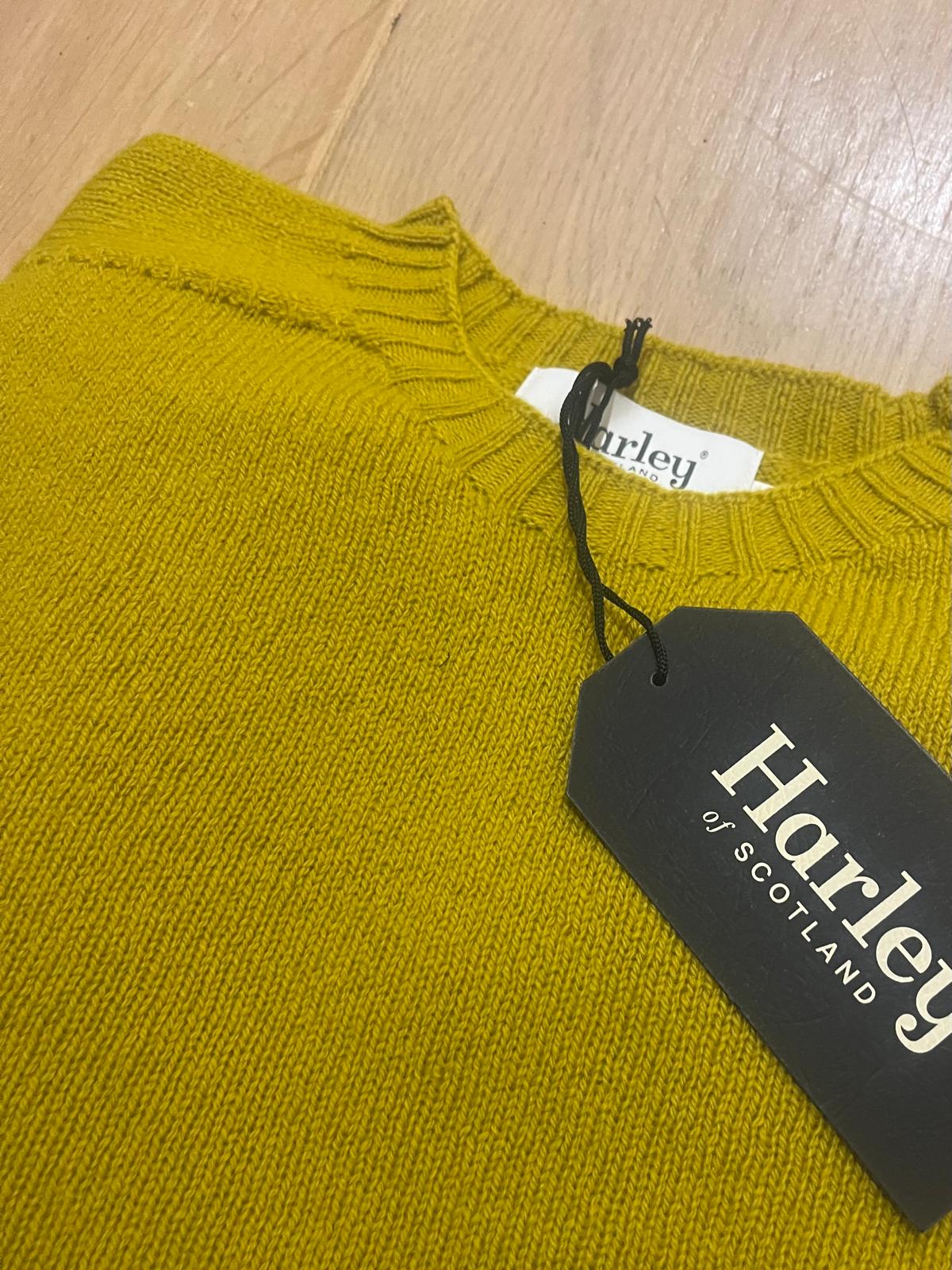 Trui | Zachte Lamswol | Turmeric - Harley of Scotland-Truien