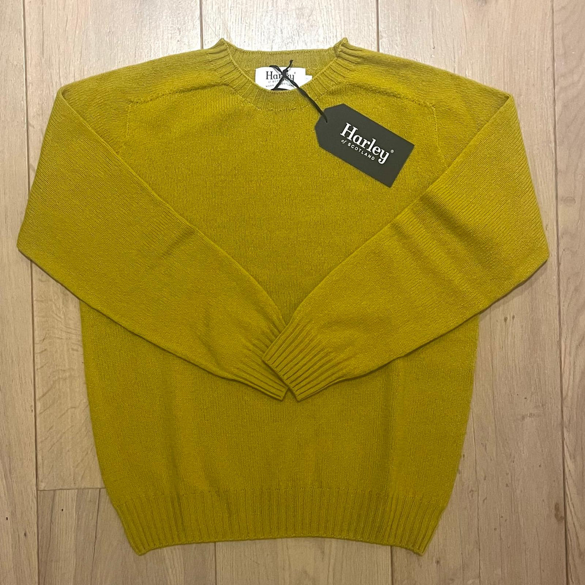 Trui | Zachte Lamswol | Turmeric - Harley of Scotland-Truien