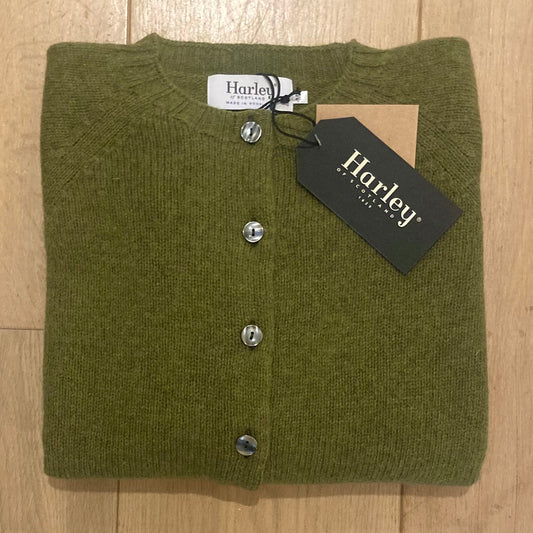 Vest | Kale | Virgin Wool - Harley of Scotland - Truien